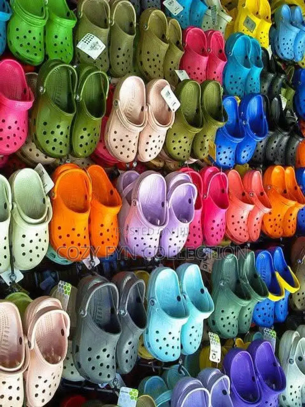 Crocs Wholesale Bale of 60pcs (100bob Per Pc)