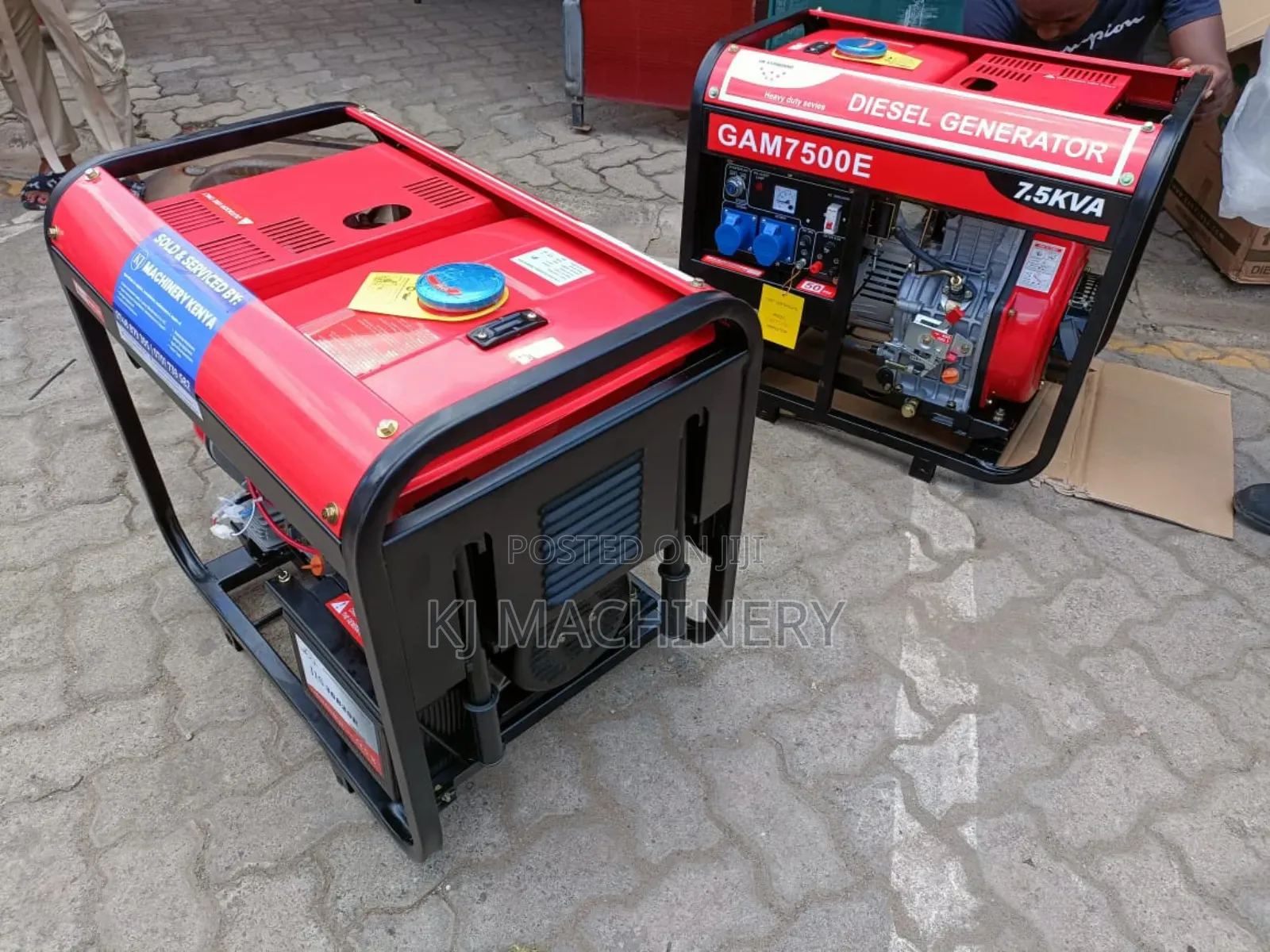 7.5kva Diesel Generator-open Type.