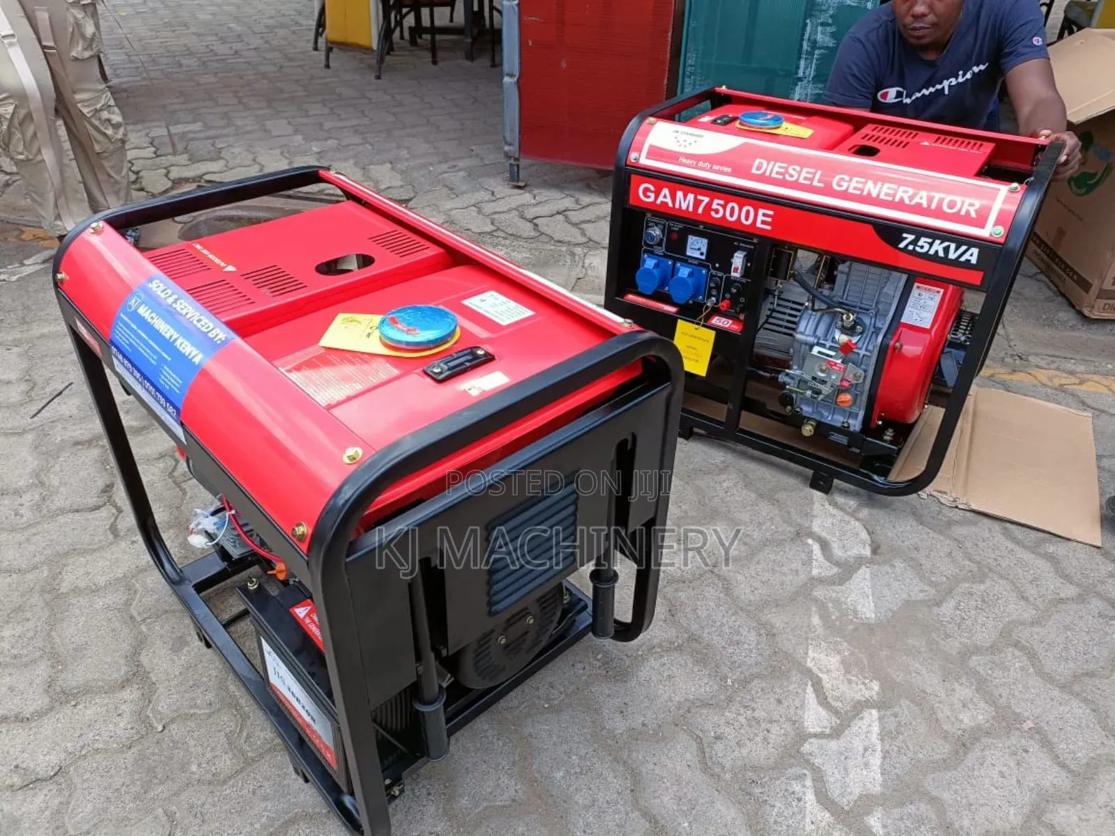 7.5kva Diesel Generator-open Type.