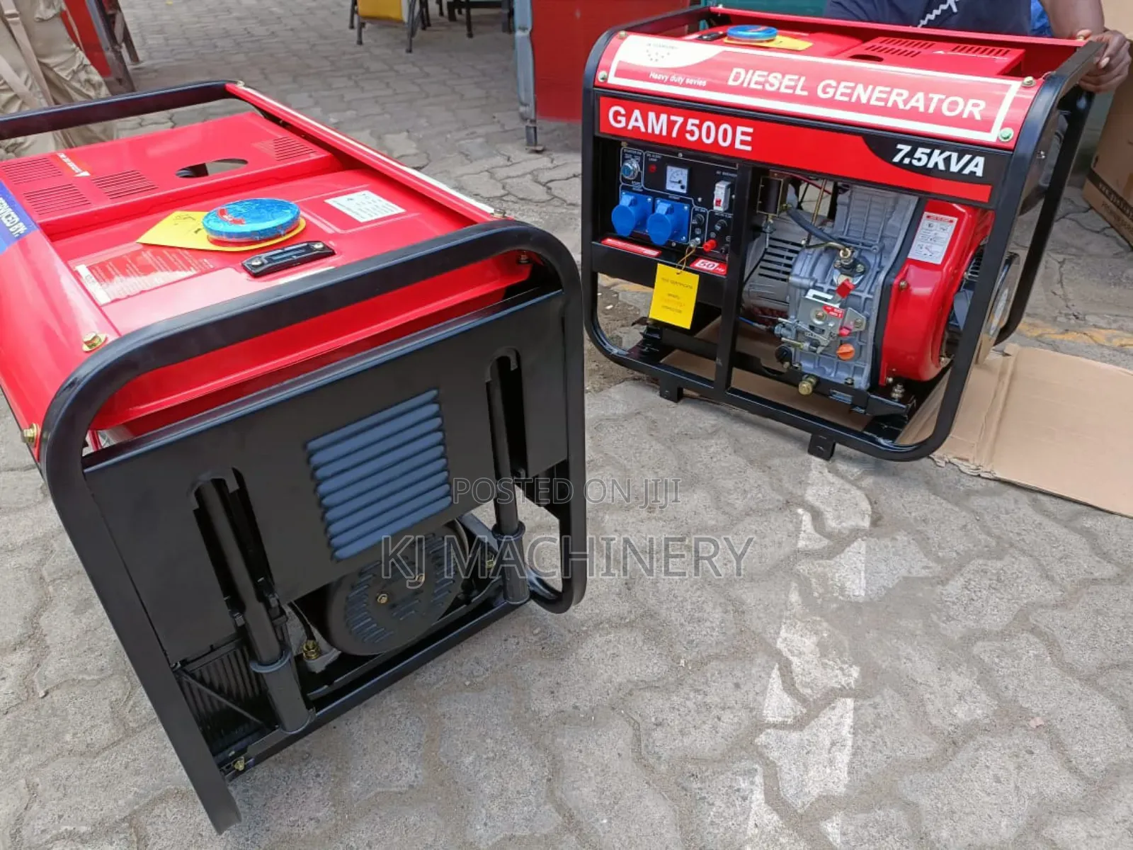 7.5kva Diesel Generator-open Type.