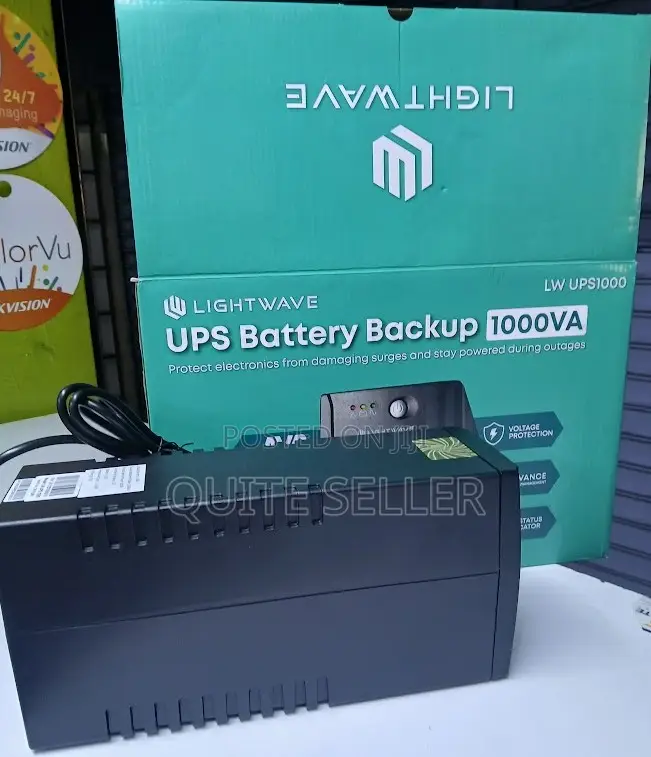 Lightwave 1000va Ups Super Power Backup 1000va Clean Power