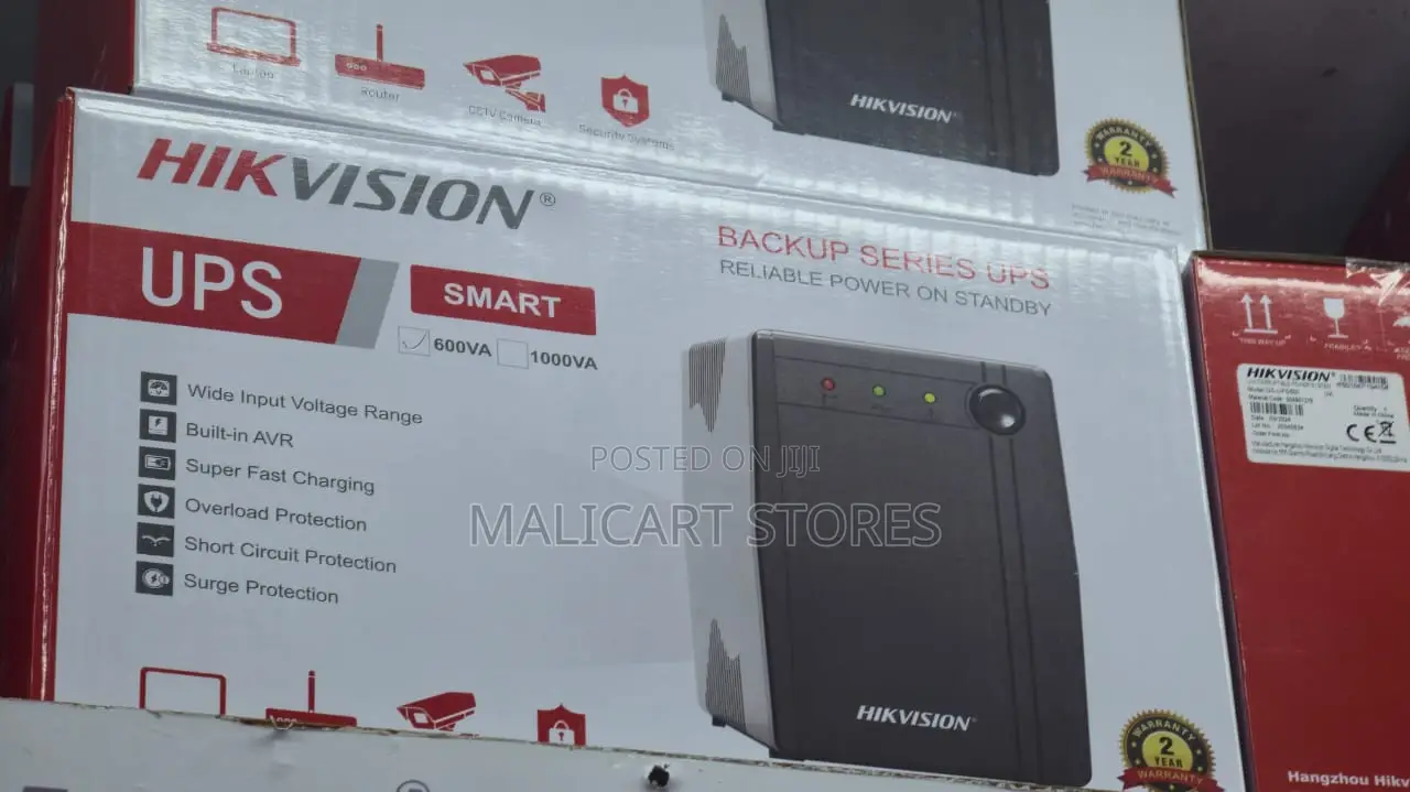 Hikvision Back Up Ups 600va