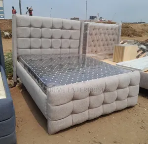 Modern Chester Bed -Brown