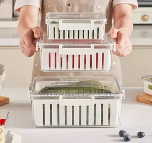 3pcs Stackable Food Storage Containers