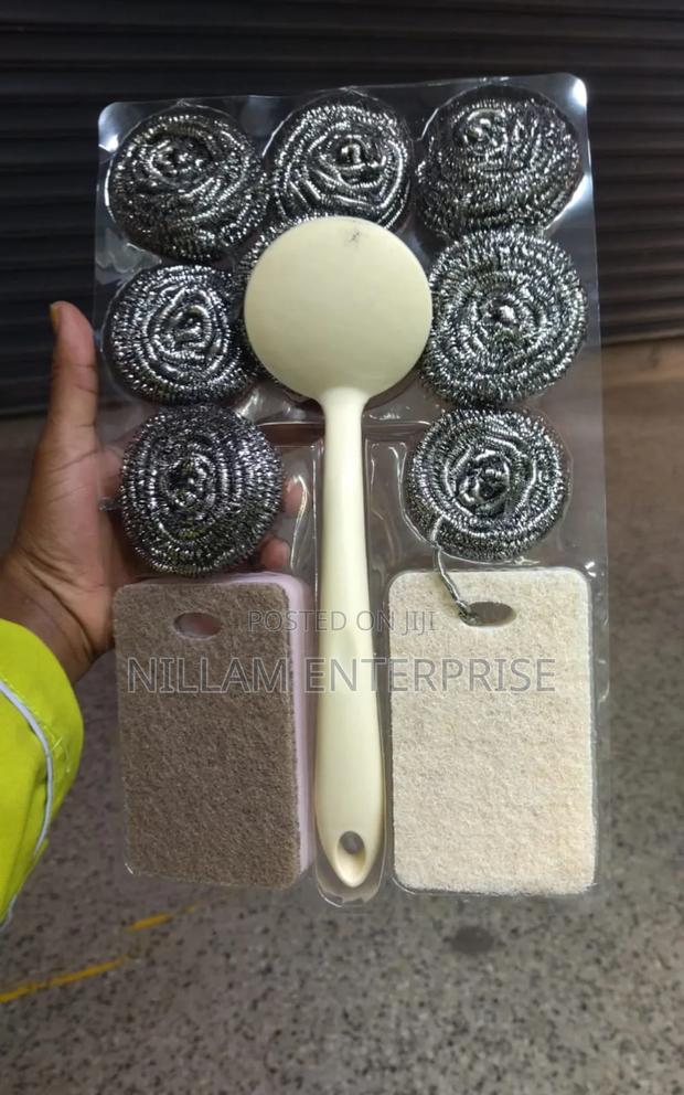 Kitchen Cleaning Tools /Set With Scrubbing Brush - thumbnail 2