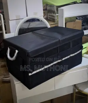 Large Capacity Collapsible Car Boot Organiser.