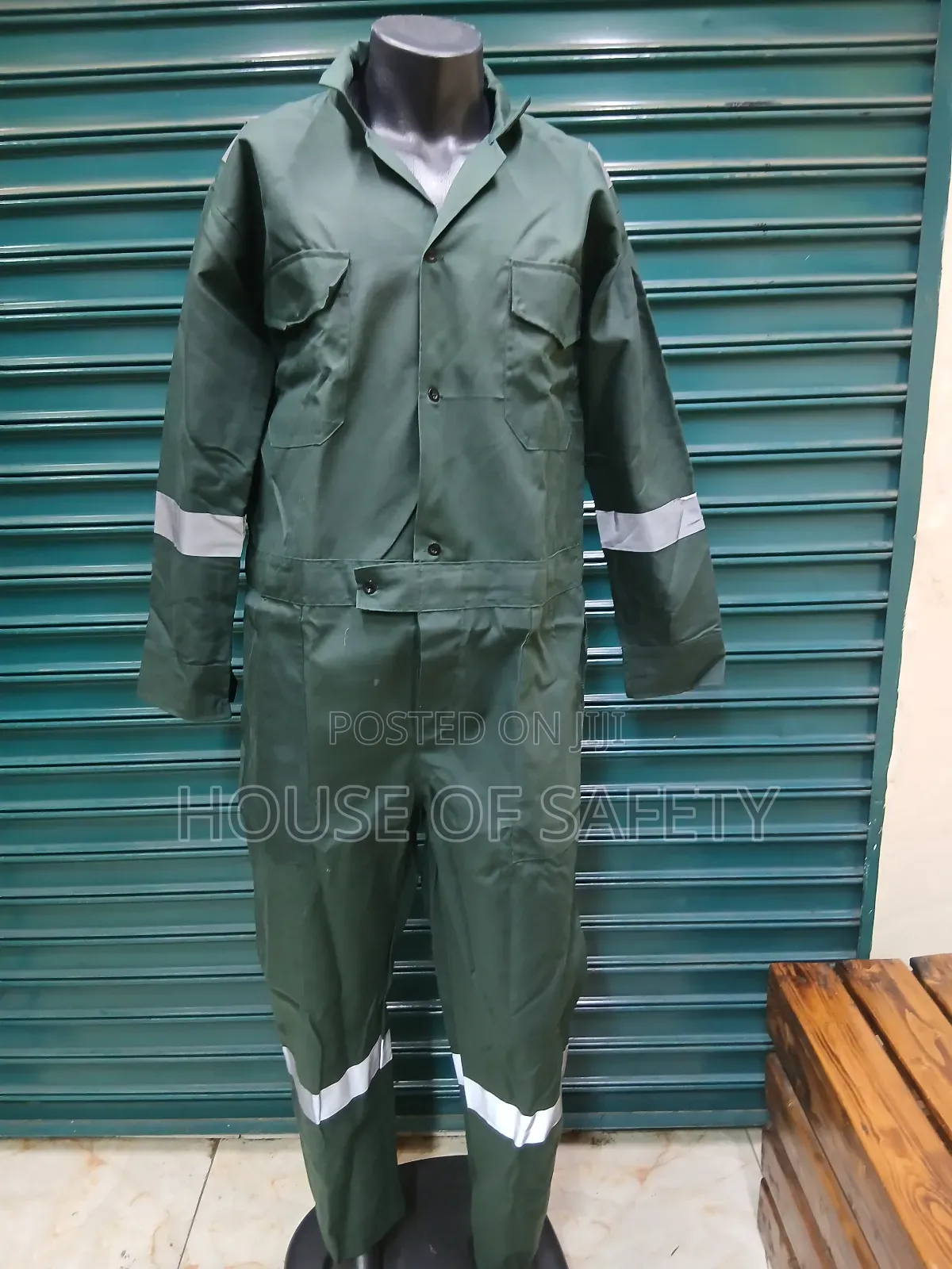 Breathable Green Fabric for Overall