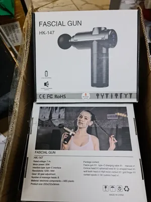 Deep Tissue Masage Gun ( Rechargeable Battery)