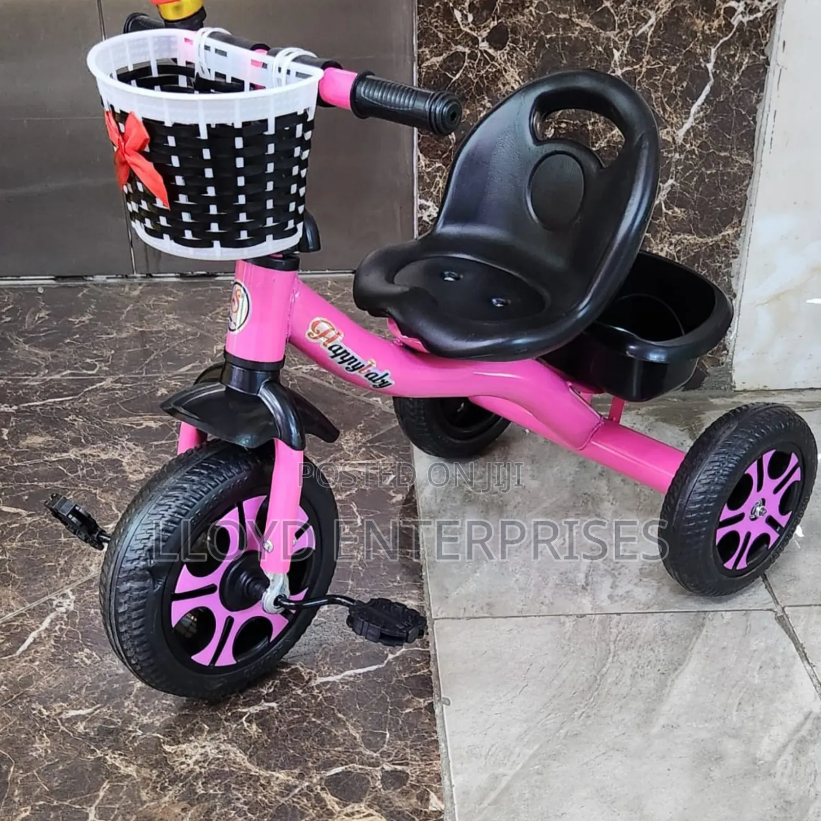 Pinky Kids Tri Cycle