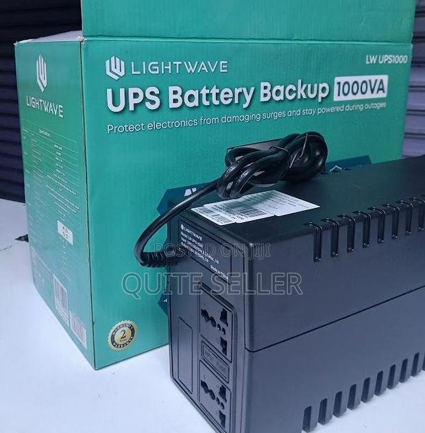 Affordable Lightwave Ups Battery Backup 1000va With Avr, Led Voltage