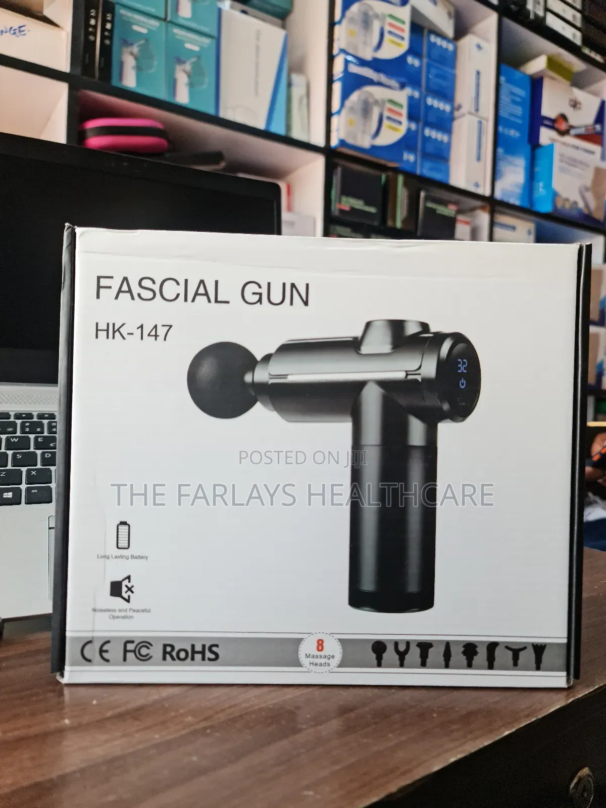 Massage Gun (Rechargeable- 32gears)
