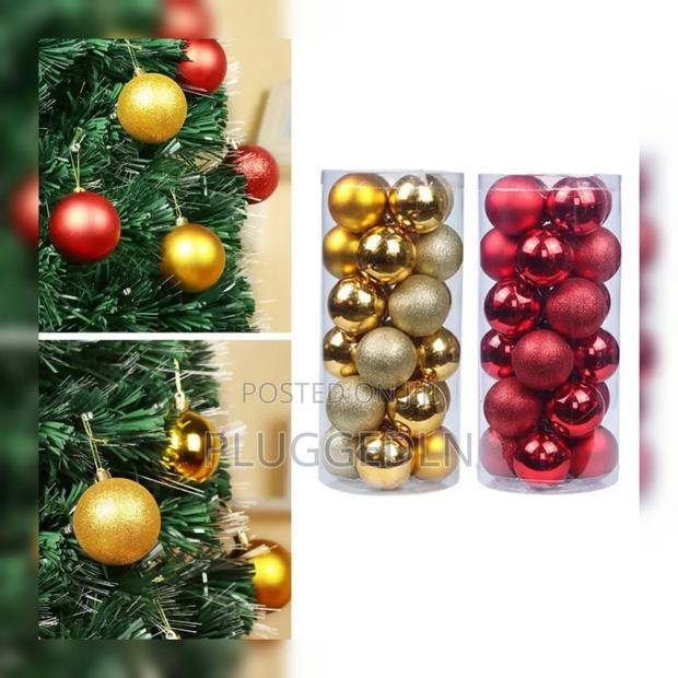 24pc Decor Balls 
Size 6cms - main view