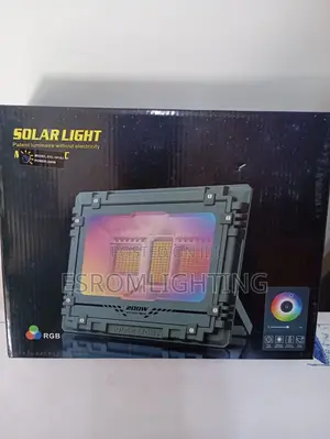RGB 200 Watts Solar Floodlight