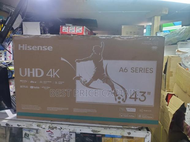 Hisense 43 Inches A6 Series Uhd Smart Tv