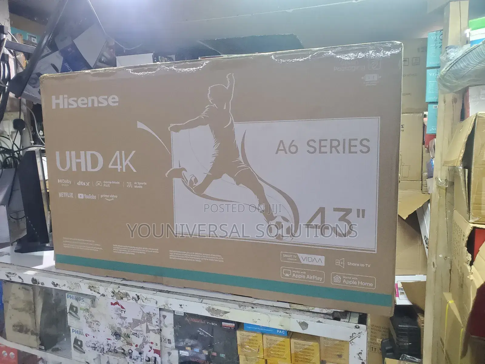 Hisense 43 Inches A6 Series Uhd Smart Tv 
