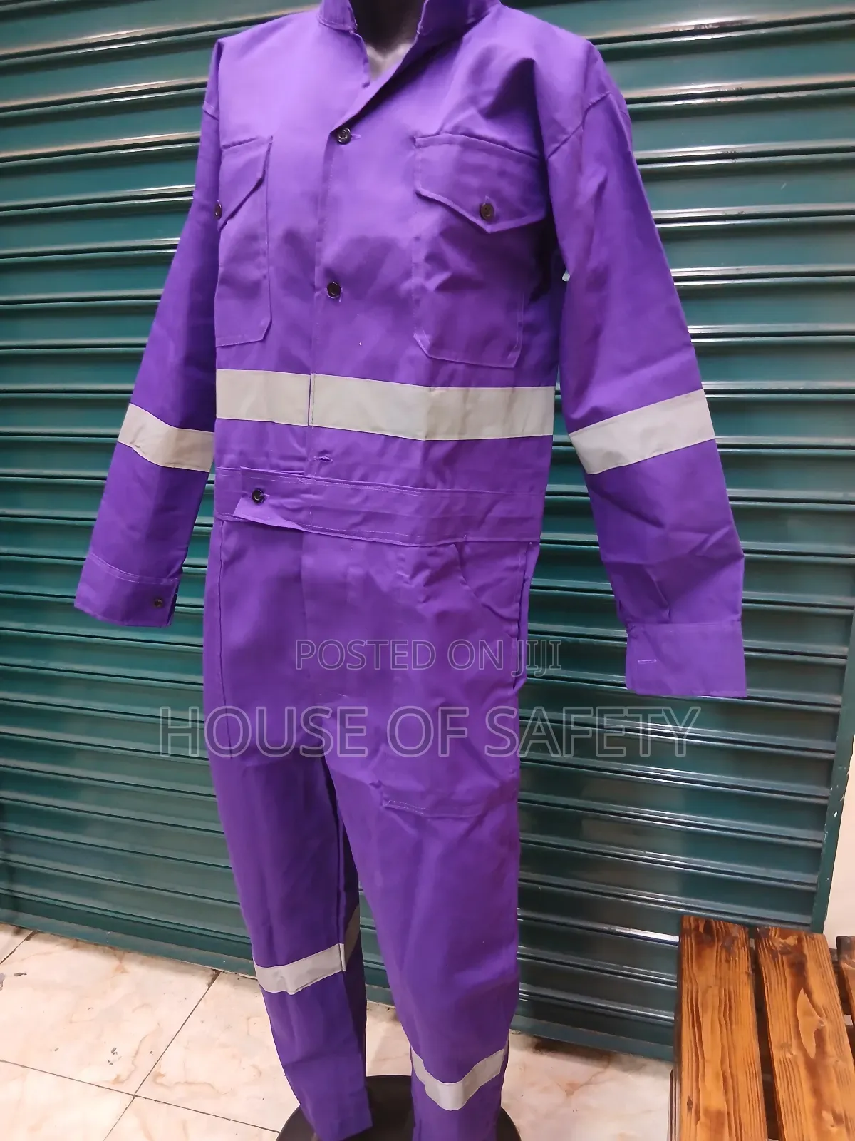 Purple Generic Reflective Overall
