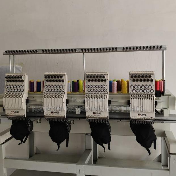 High Quality 4 Head 12/15 Needles Embroidery Machine