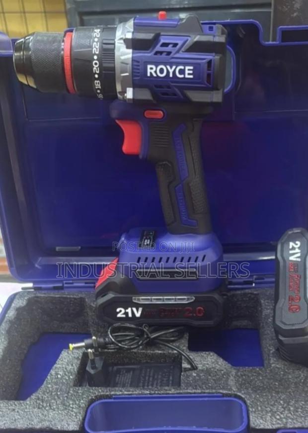 Royce Durable Cordless Drill 21v - main view