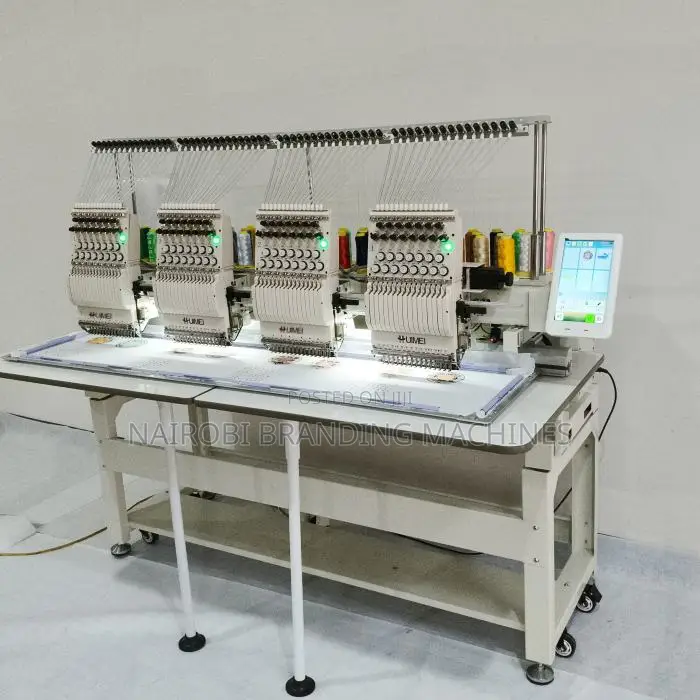 Multifunctional 4 Head 12 Needles Embroidery Machine for Sale