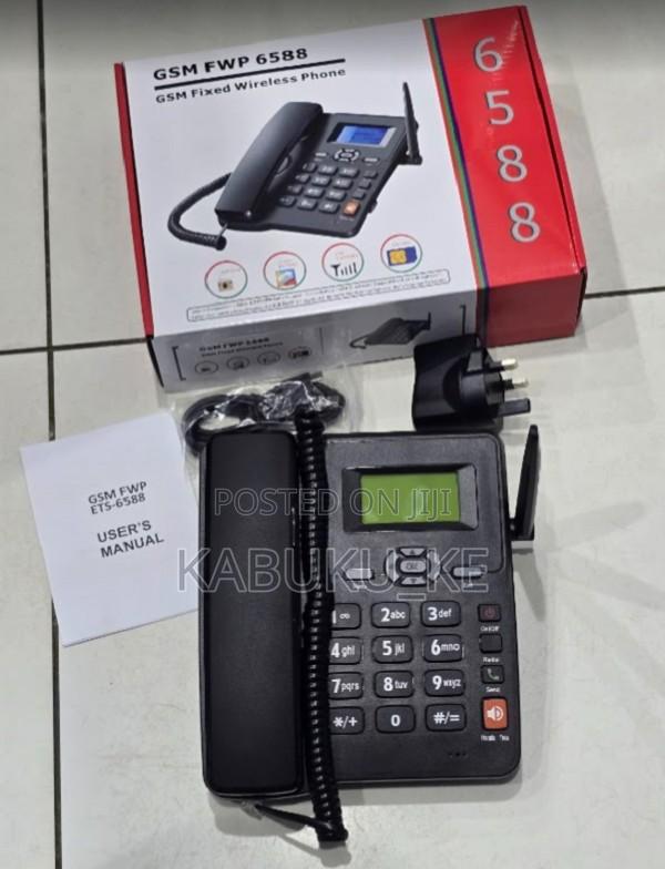 Simcard Desk Phone Phone Ets-6588