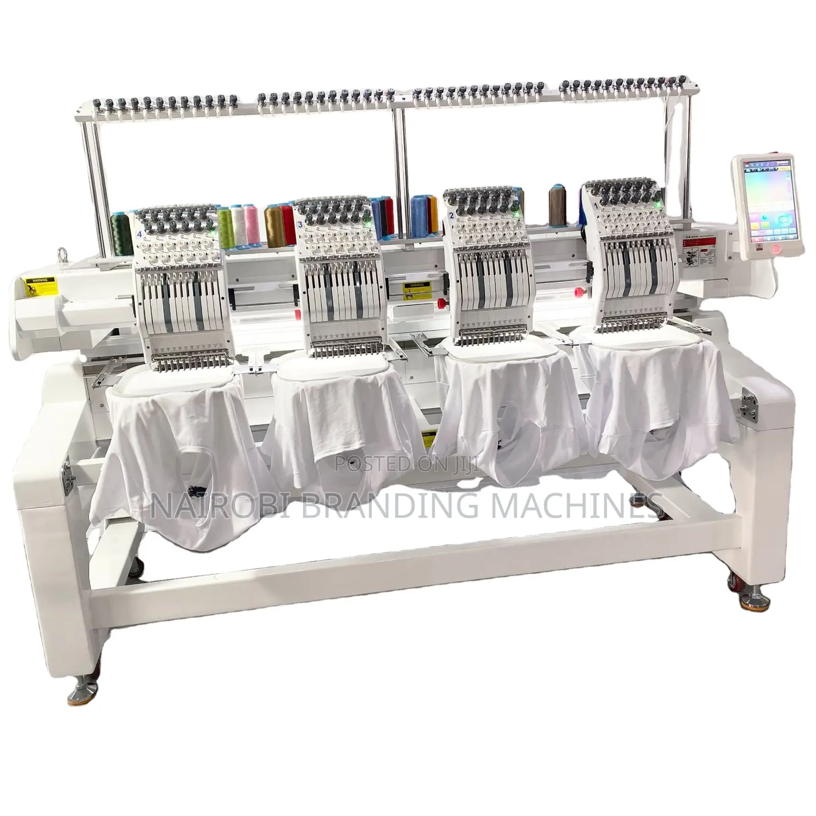 4 Heads 12 Needles Embroidery Machine - Pro Commercial Computerized