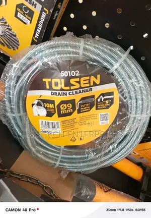 Drain Cleaner/ 10m Tolsen Drain Cleaner