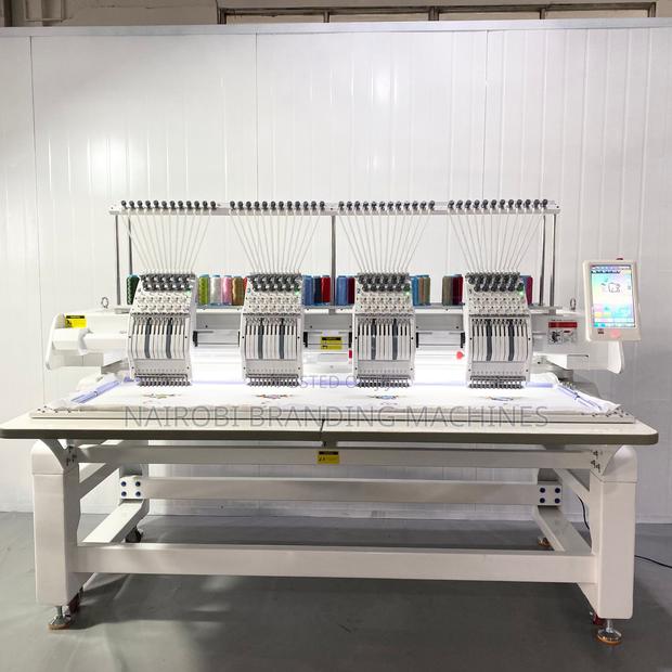 Computerized 4 Heads Embroidery Machine for Hat Clothes Shoes Garment
