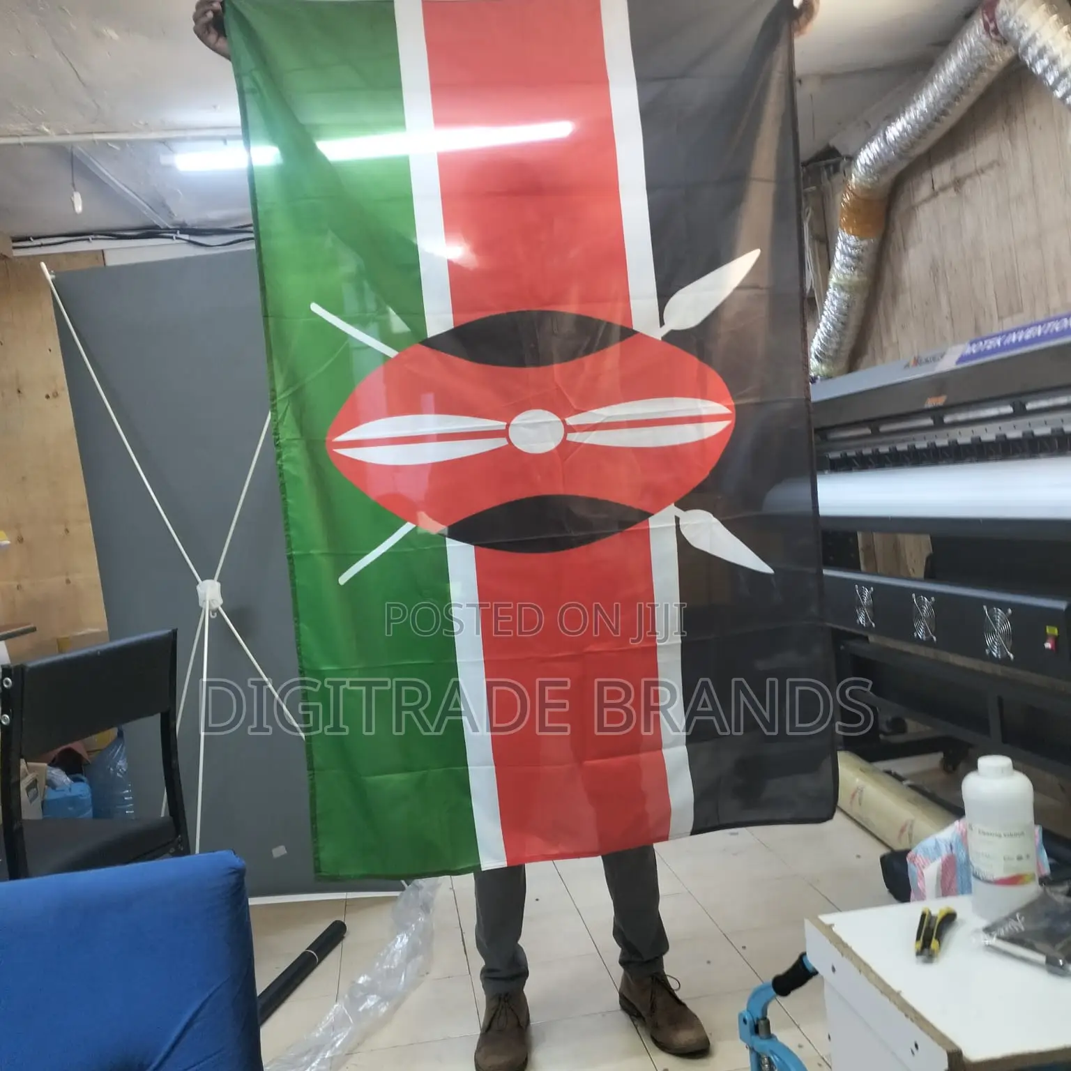 Kenya and East African Standard Flags