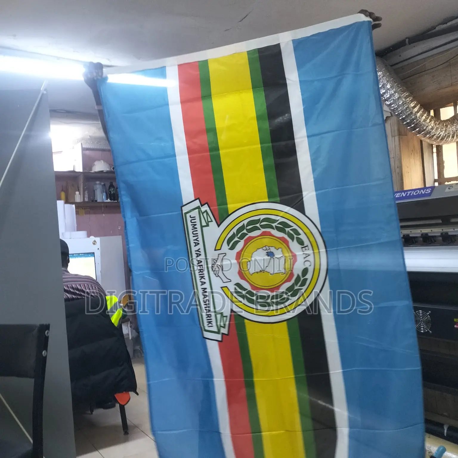 Kenya and East African Standard Flags