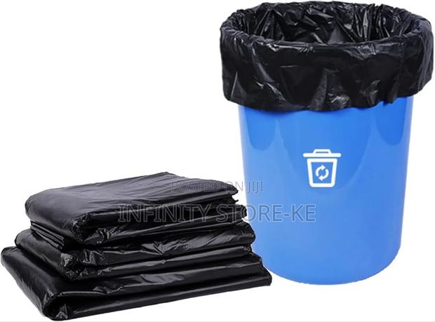 Large Size 50 PCS Disposable Garbage/Trash Bags - thumbnail 3