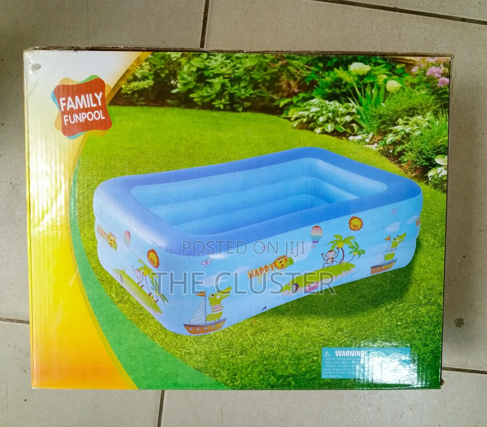 Inflatable Spacious Swimming Pool