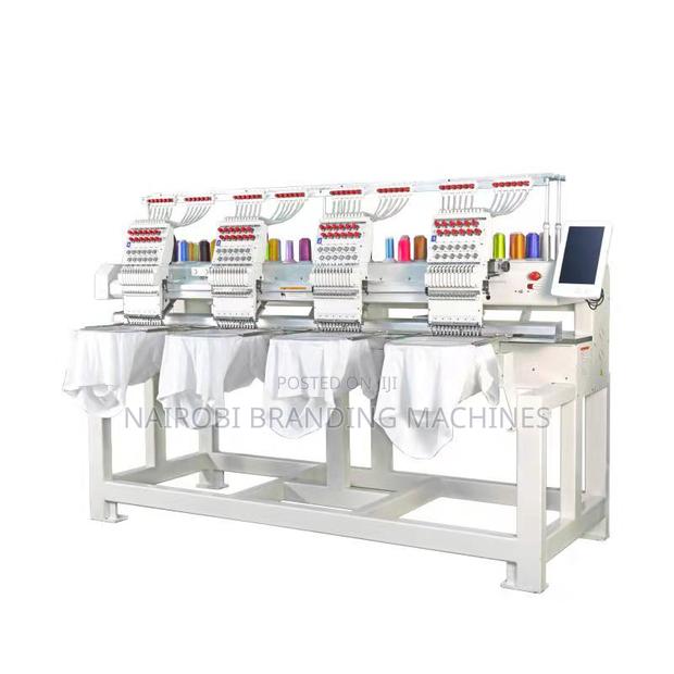 Industrial 12/15 Needle 4 Head Computer Embroidery Machine