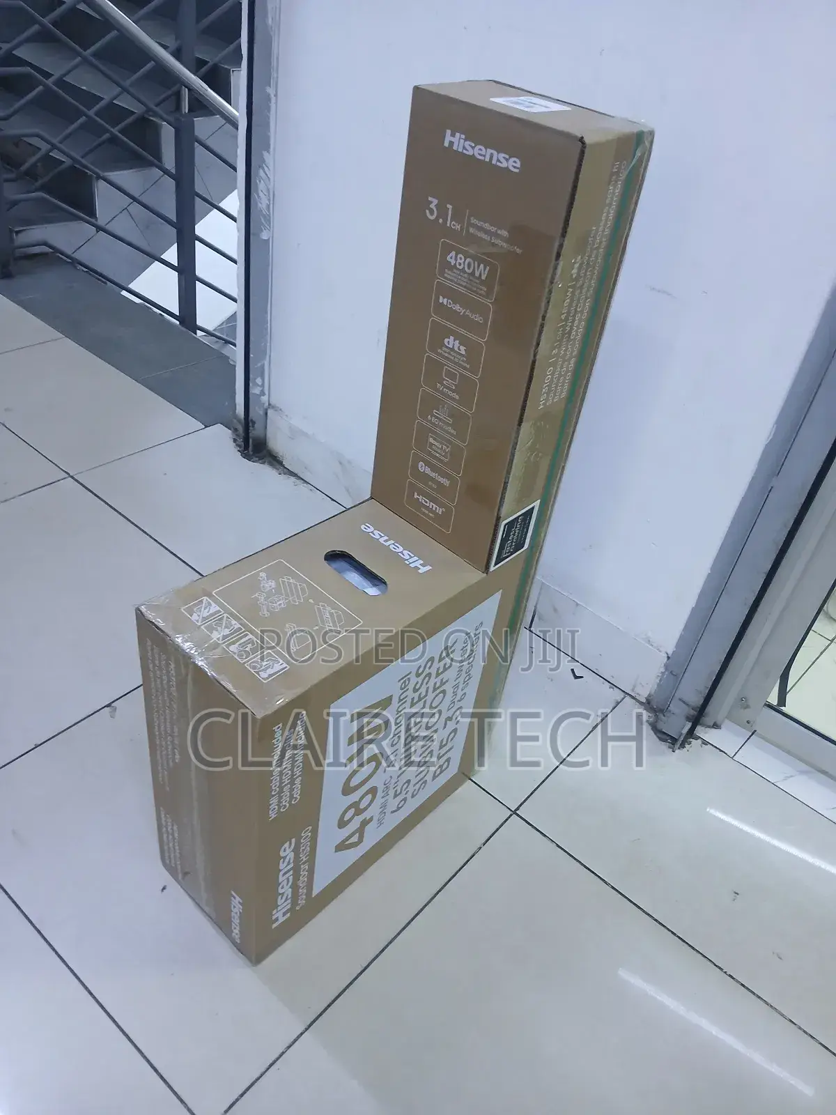 Hisense Hs3100 - Channel System: 3.1 Ch Soundbar