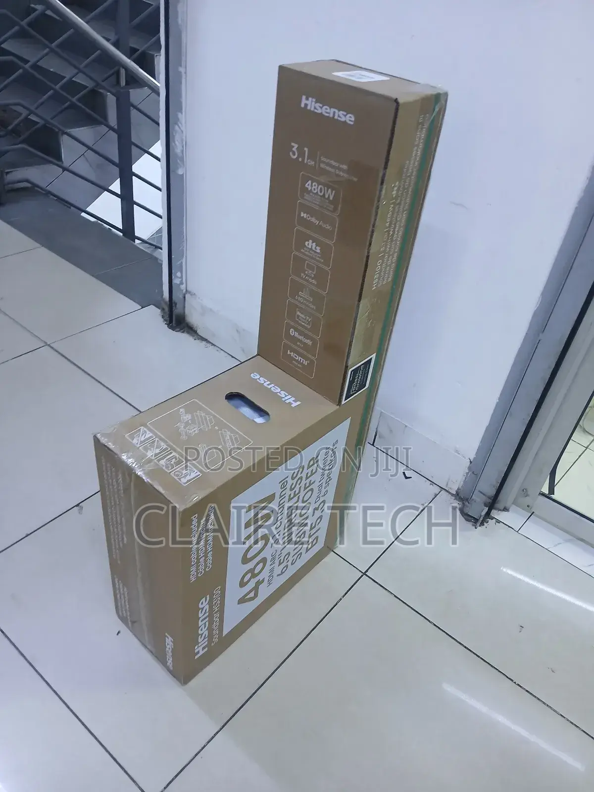 Hisense Hs3100 - 3.1 Ch Bluetooth-Enabled Sound Bar+2