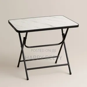 Foldable Wooden Rectangular Table