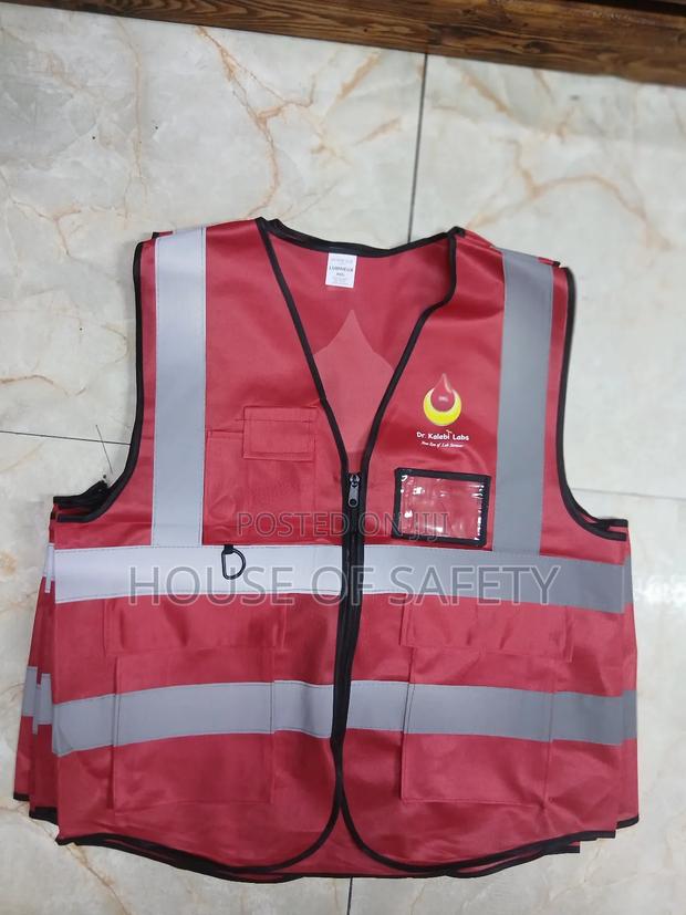 Woven Reflectors Jacket Vests