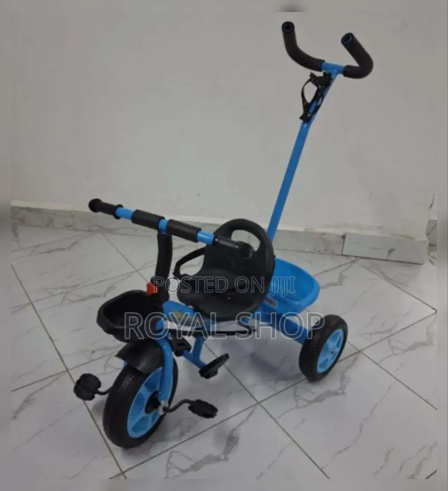 Tricycle With Push Handle