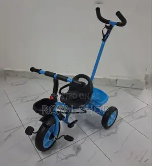 Tricycle With Push Handle