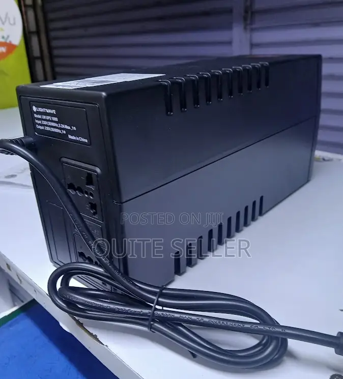 Backup Battery or Backup Battery 1000 Va Lightwave Ups