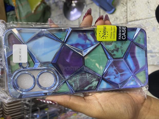 Shark Geometric Diamond Pattern Phone Case for for Redmi A5 - main view