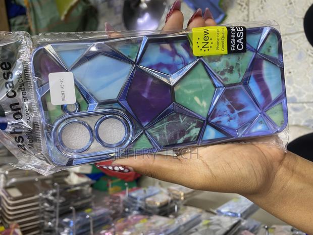 Shark Geometric Diamond Pattern Phone Case for for Redmi A5 - thumbnail 3