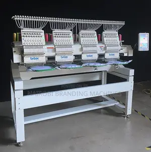 Automatic Computerized 4 Heads Multifunctional Embroidering Machine