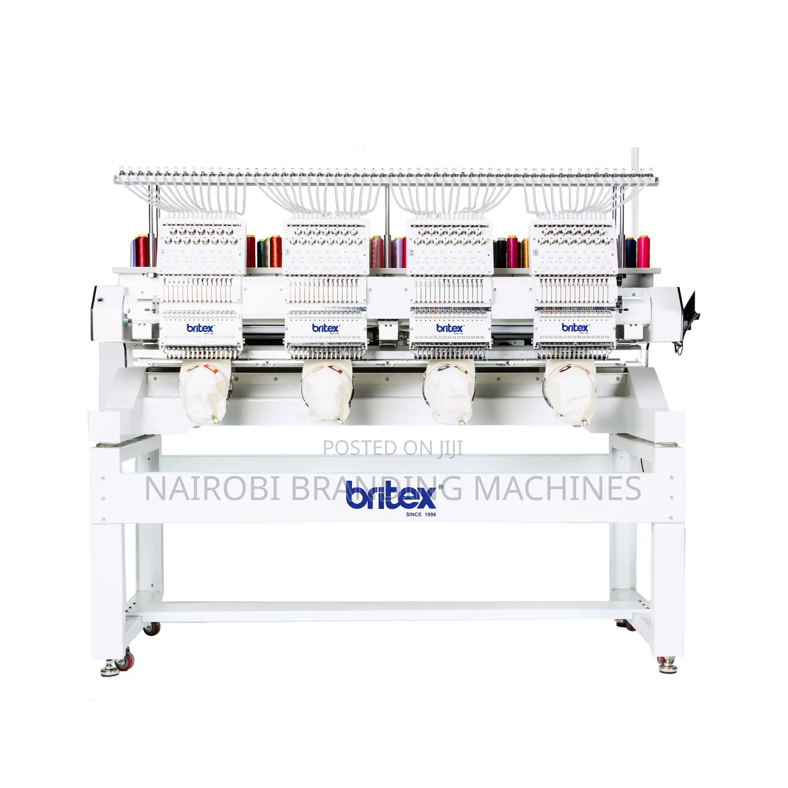 Automatic Four Head Flat Embroidery Machine Computerized New Condition