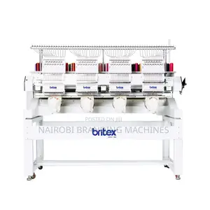 Automatic Four Head Flat Embroidery Machine Computerized New Condition