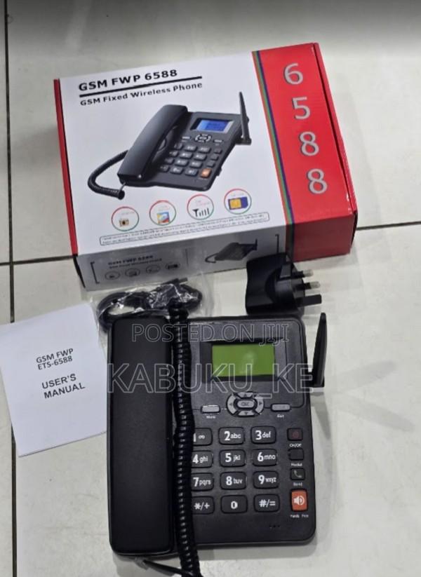 Dual Simcard Fixed Wireless Phone GSM FWP 6588