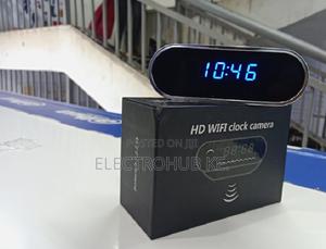 Quality Indoor Security Nanny Lookcam Hidden Table Clock Camera - main view