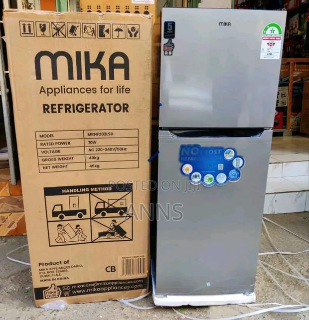 Mika 202l Non Frost Refrigerator.