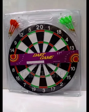 Dart Board Game Enhance Your Game With Our 17-Inch Dartboard.