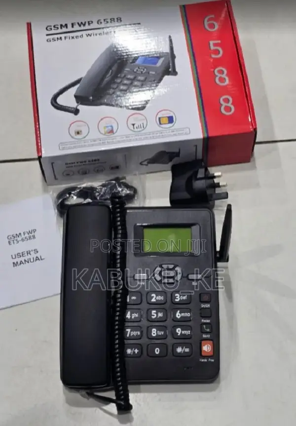 Home and Office GSM Dual Sim Card Deskphone