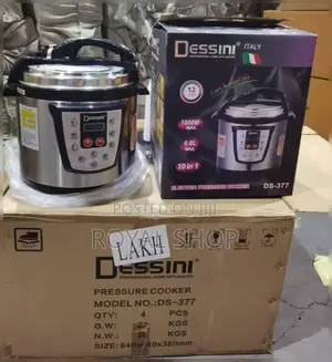 Dessini Electric Pressure Cooker 6lts